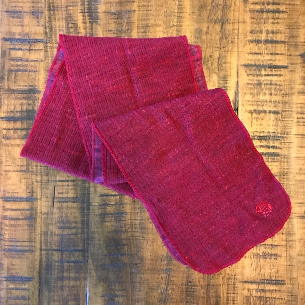 Mountain Hardwear wool blend scarf